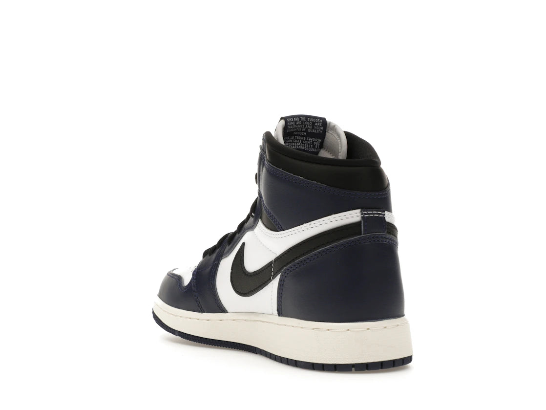 Jordan 1 Retro High OG Midnight Navy (GS) - vue secondaire B