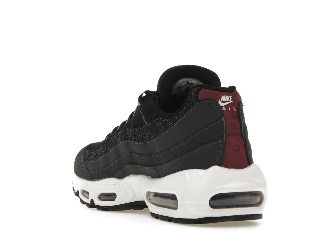Nike Air Max 95 Anthrazit Teamrot - vue secondaire B