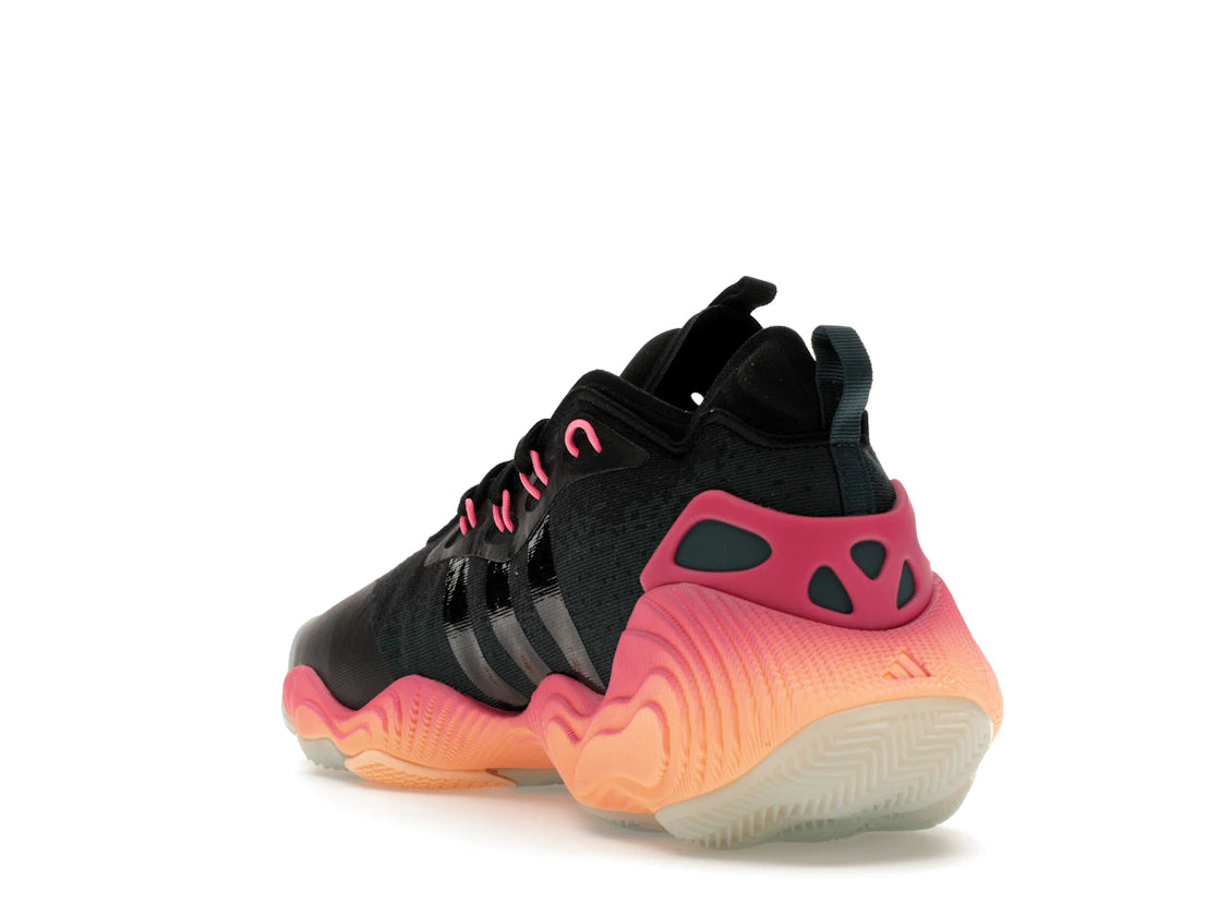 adidas Trae Young 3 Arctic Night Acid Orange - vue secondaire B
