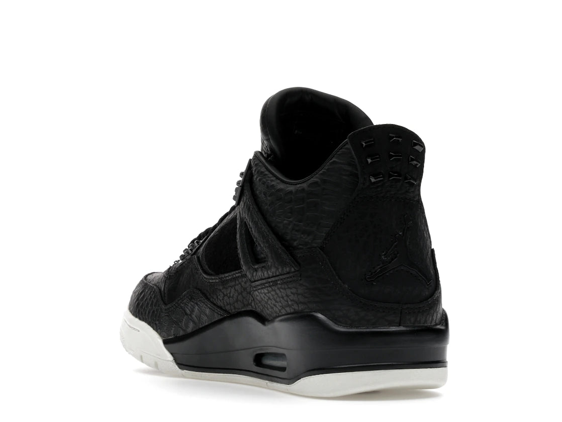 Jordan 4 Retro Pony Hair Schwarz - vue secondaire B