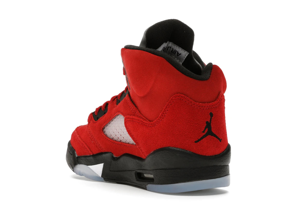 Jordan 5 Retro Raging Bull Red (2021) (GS) - vue secondaire B