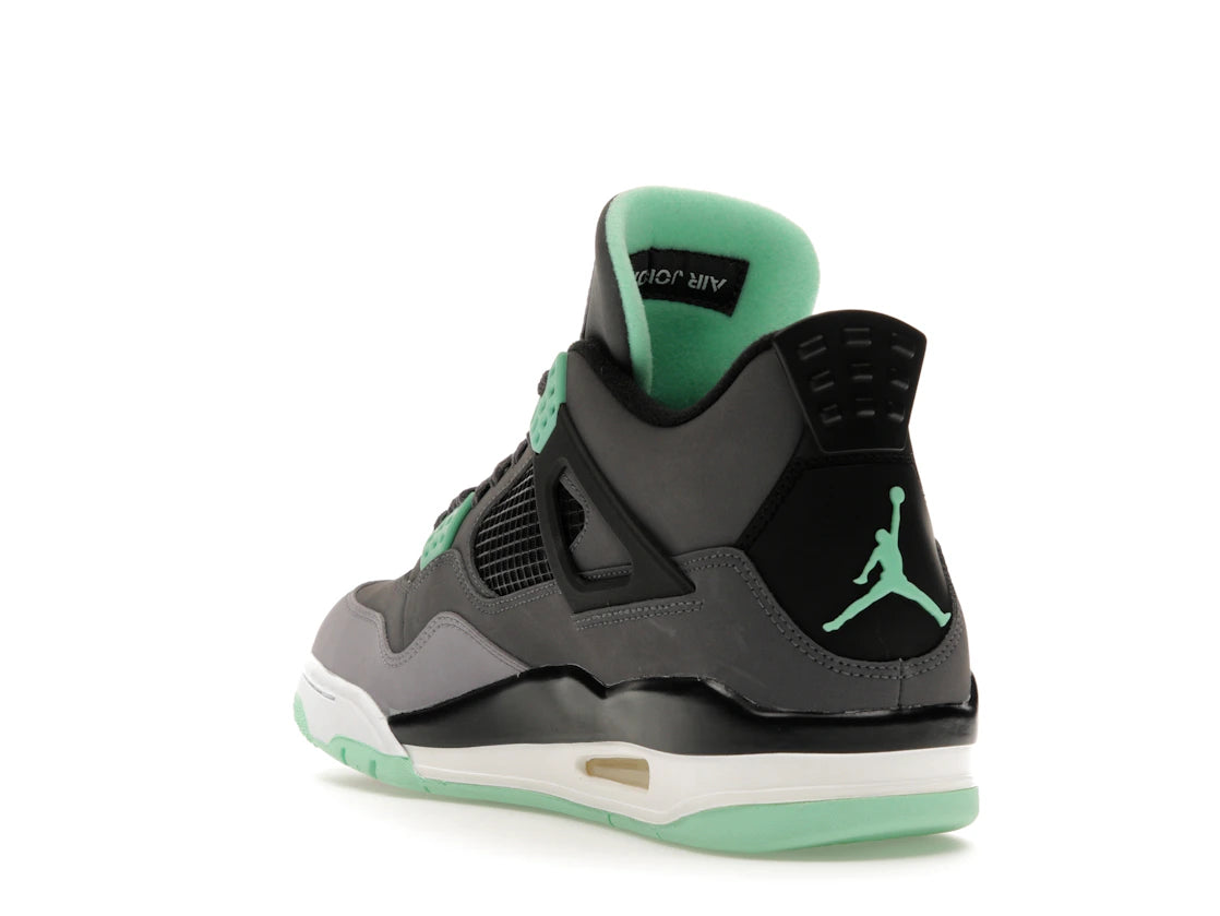 Jordan 4 Retro Green Glow - vue secondaire B