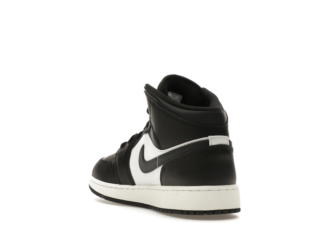 Jordan 1 Mid Off Black Toe (GS) - vue secondaire B