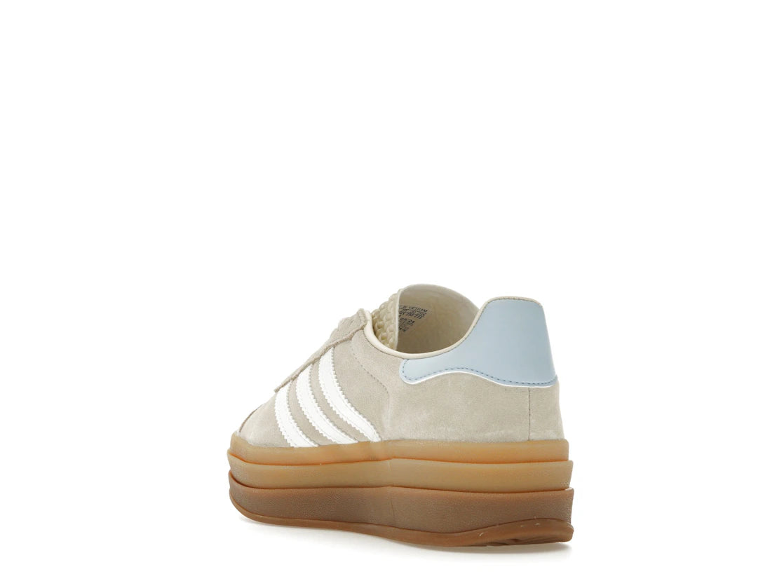 adidas Gazelle Bold Wonder Weiß/Hellblau (Kinder) - vue secondaire B
