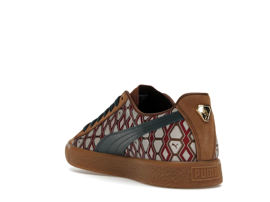 Puma Clyde Tassle Dapper Dan Frair Brown - vue secondaire B