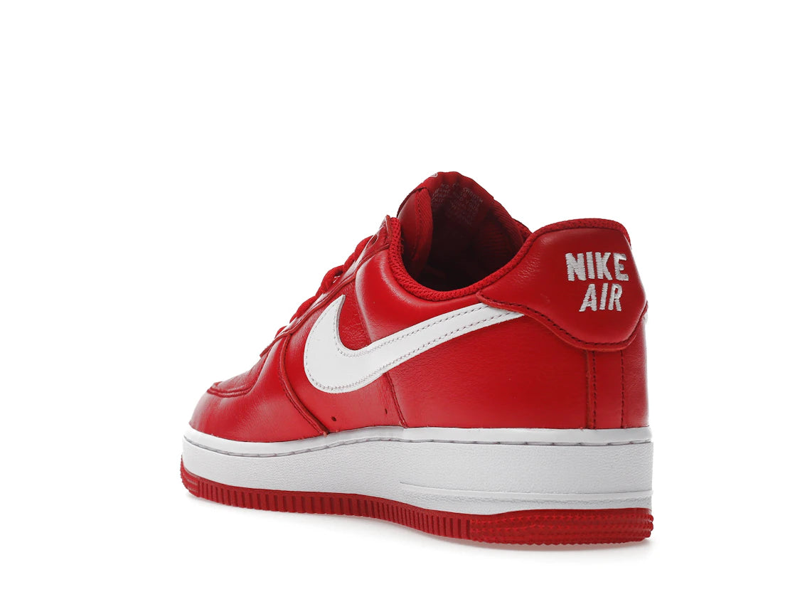 Nike Air Force 1 Low Retro QS Farbe des Monats University Red White - vue secondaire B