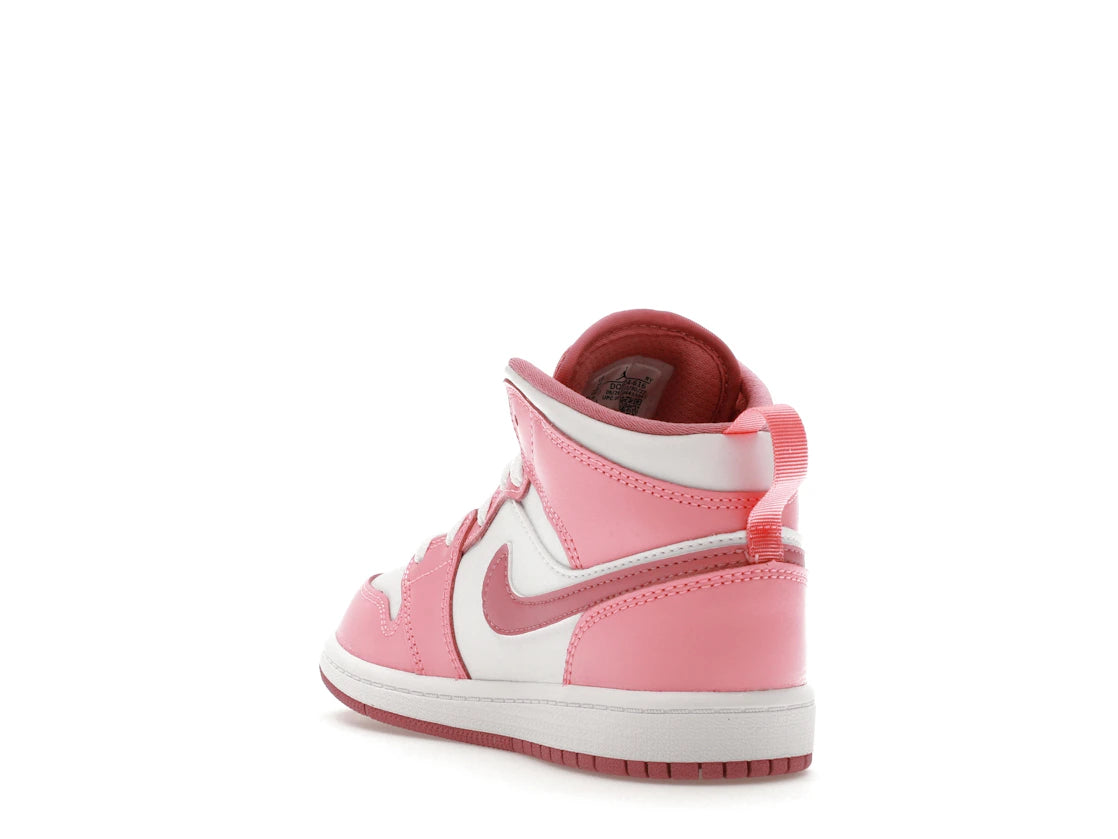Jordan 1 Mid Valentine's Day (2023) (PS) - vue secondaire B