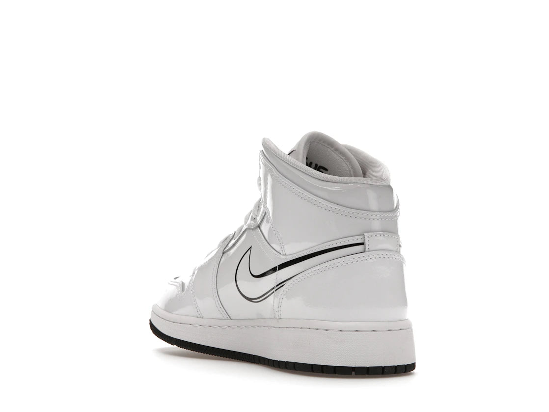 Jordan 1 Mid Schematic (GS) - vue secondaire B