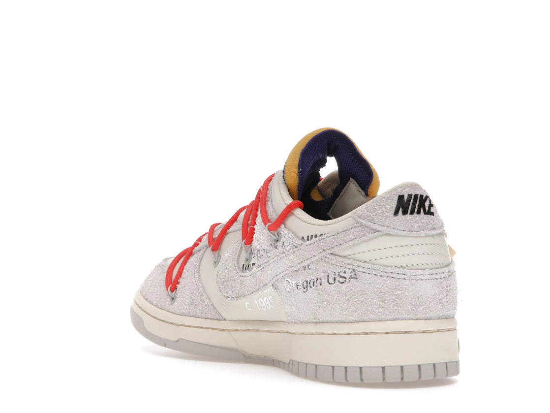 Nike Dunk Low Off-White Lot 13 - vue secondaire B