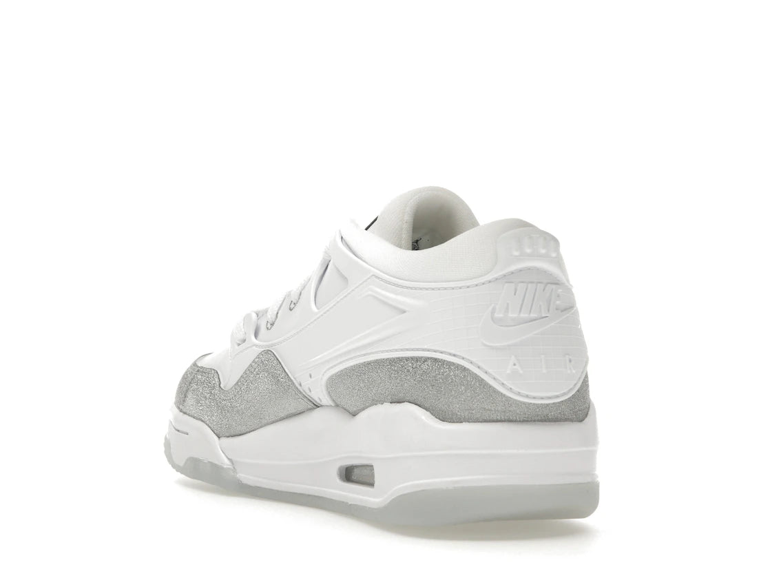 Jordan 4 RM Weiß Metallic Silber (Damen) - vue secondaire B