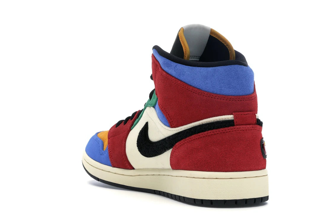 Jordan 1 Mid SE Fearless Blue the Great - vue secondaire B