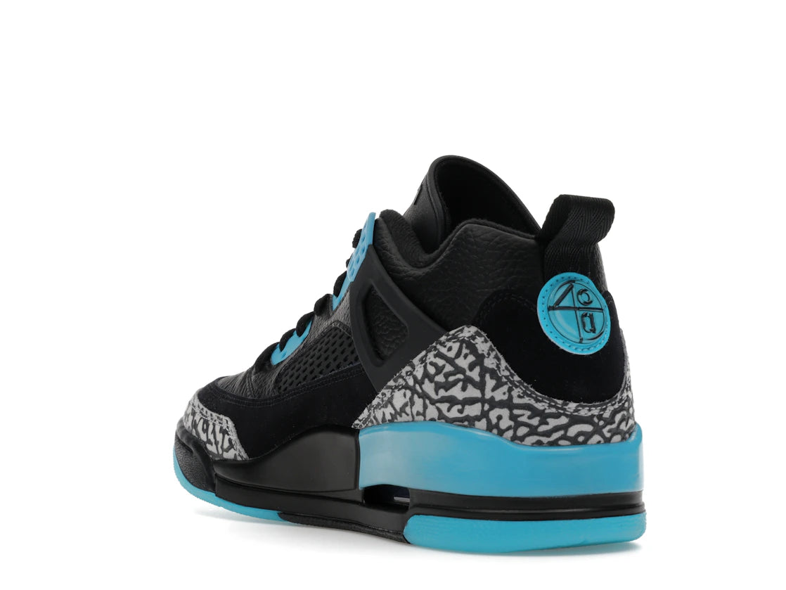 Jordan Spizike Low Black Gamma Blue - vue secondaire B