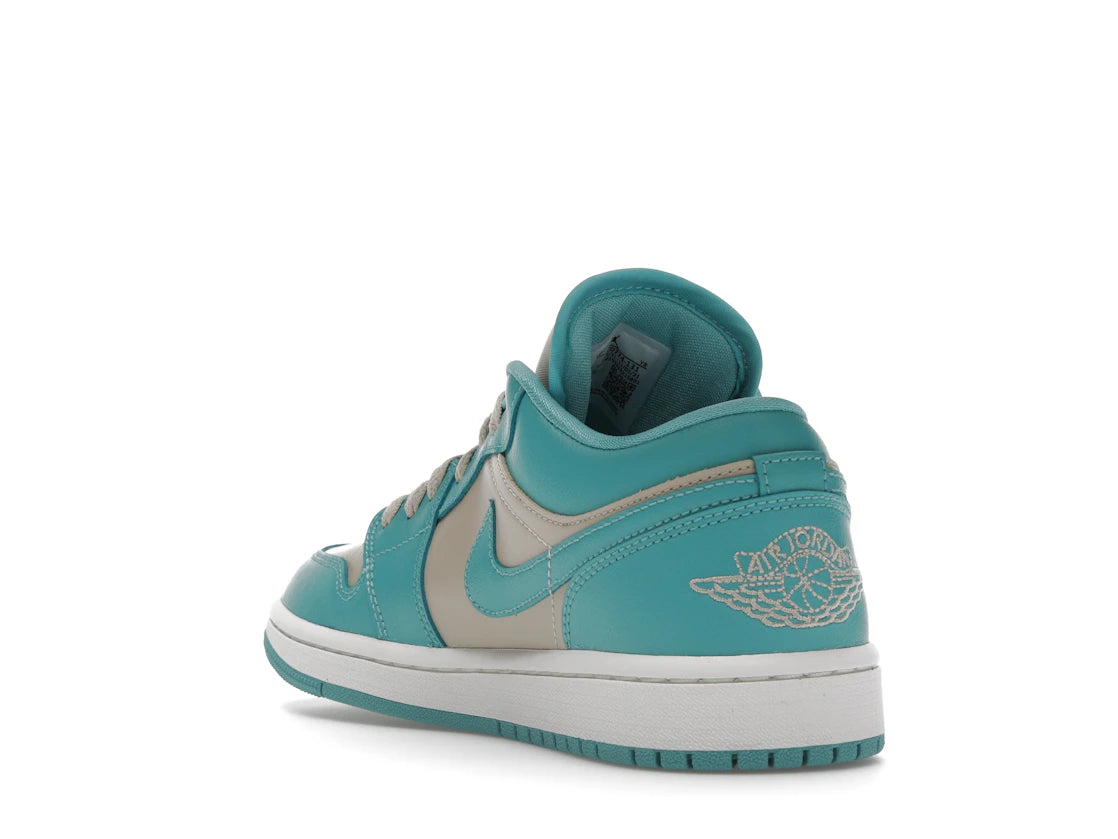 Jordan 1 Low Tropical Teal (Women's) - vue secondaire B