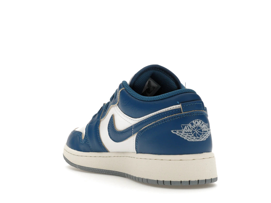 Jordan 1 Low SE Industrial Blue (GS) - vue secondaire B