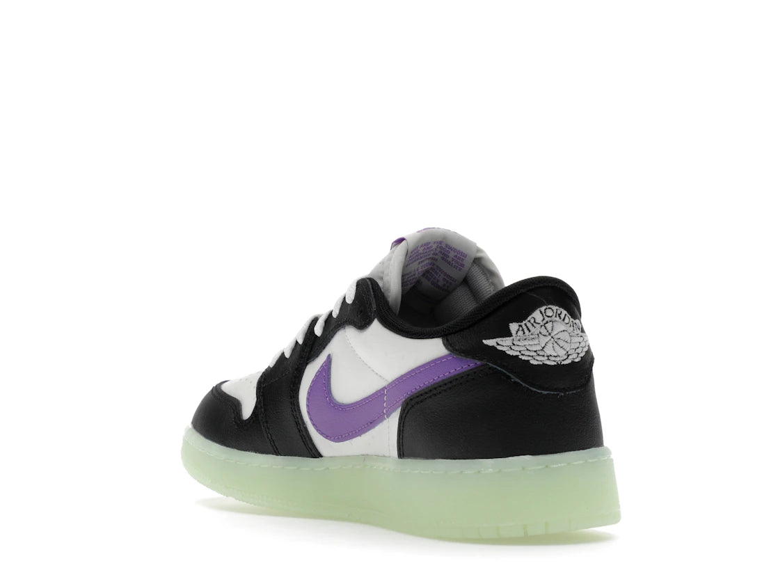 Jordan 1 Retro Low OG Black Raspberry (GS) - vue secondaire B