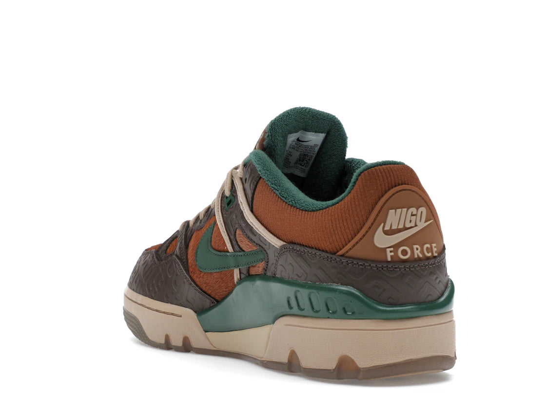 Nike Air Force 3 Low SP Nigo Baroque Brown - vue secondaire B