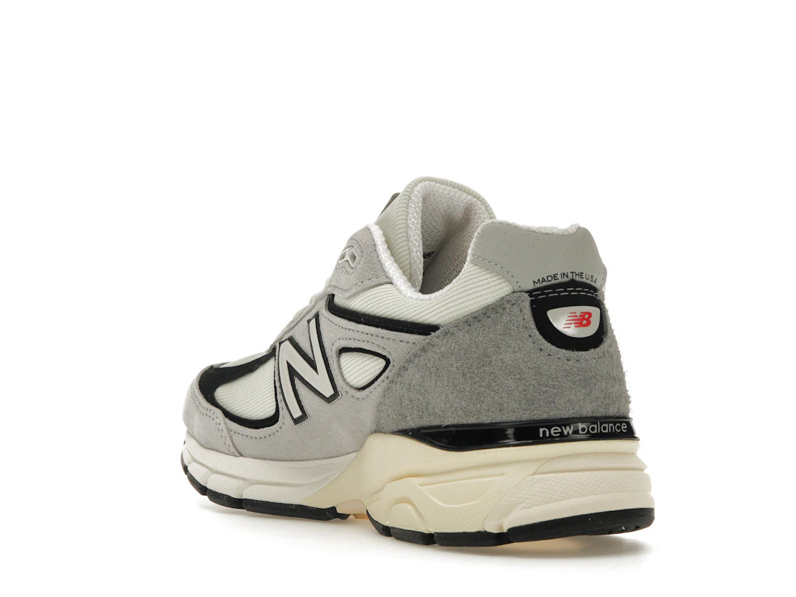 New Balance 990v4 MiUSA Teddy Santis Grey Black Cream - vue secondaire B