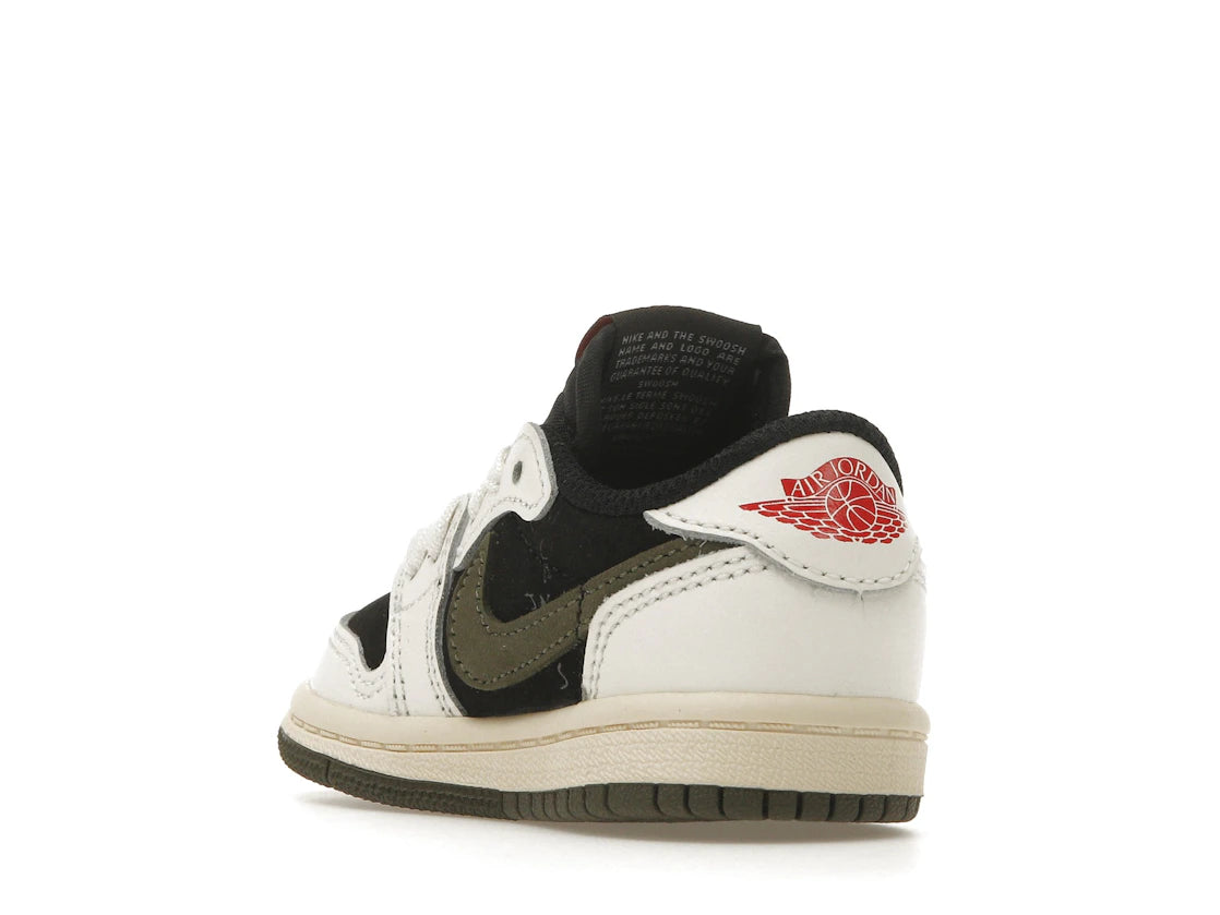 Jordan 1 Retro Low OG SP Travis Scott Olive (TD) - vue secondaire B