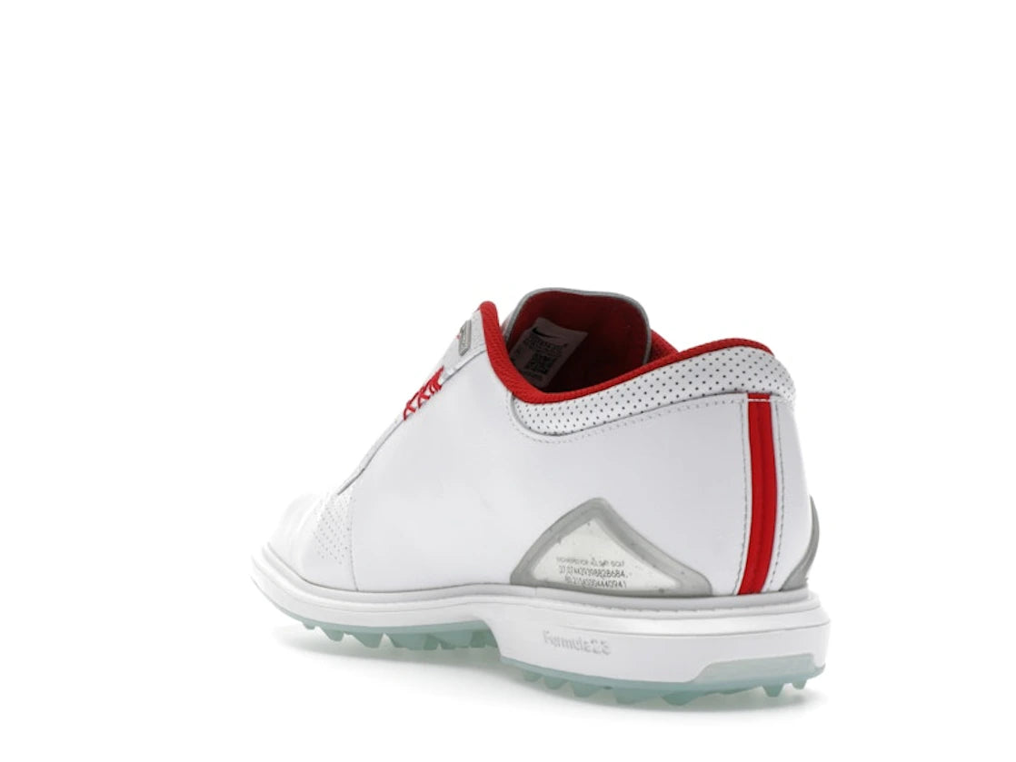 Jordan ADG 5 Weiß Metallic Silber Blau Tönung Feuerrot (Weit) - vue secondaire B