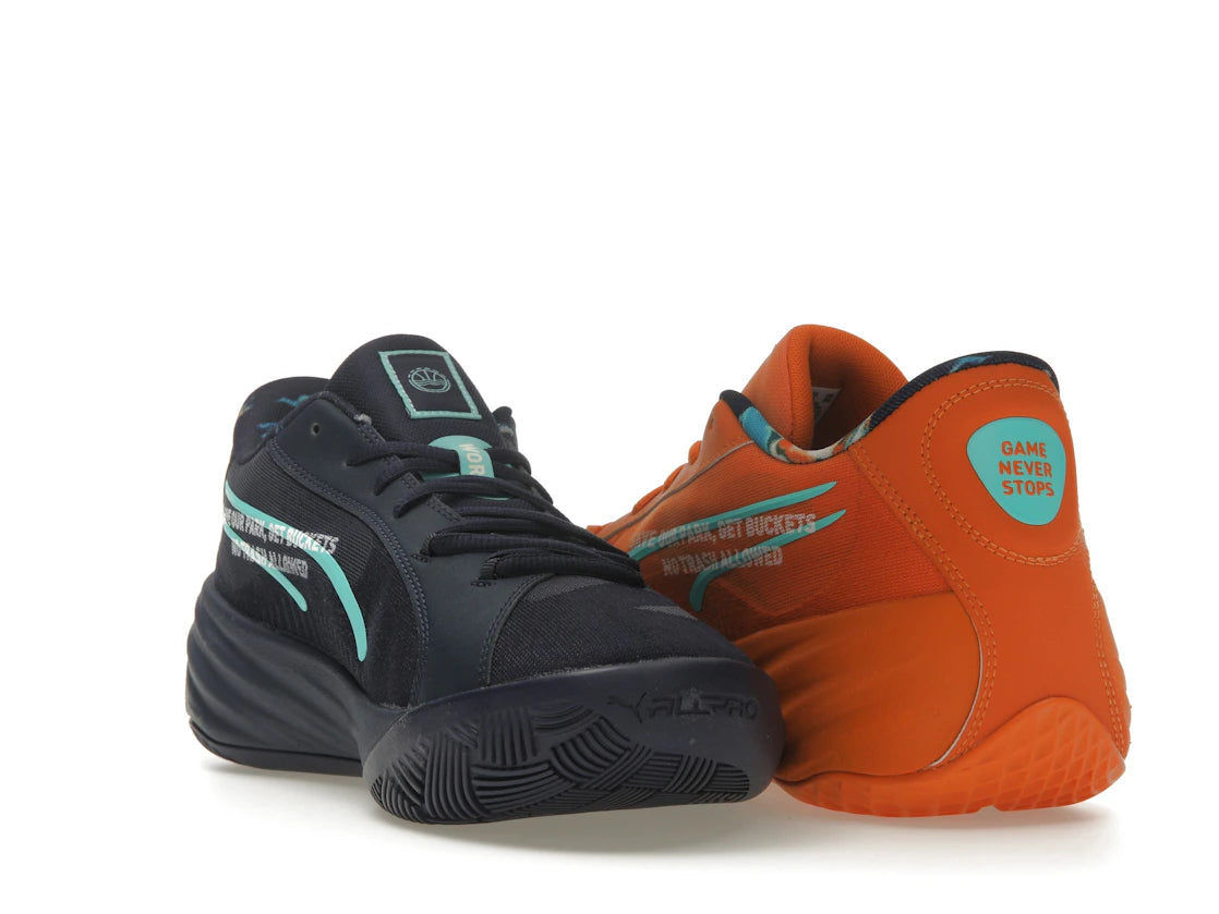 Puma All-Pro Nitro VBL Navy Maple Syrup Mismatch - vue secondaire B