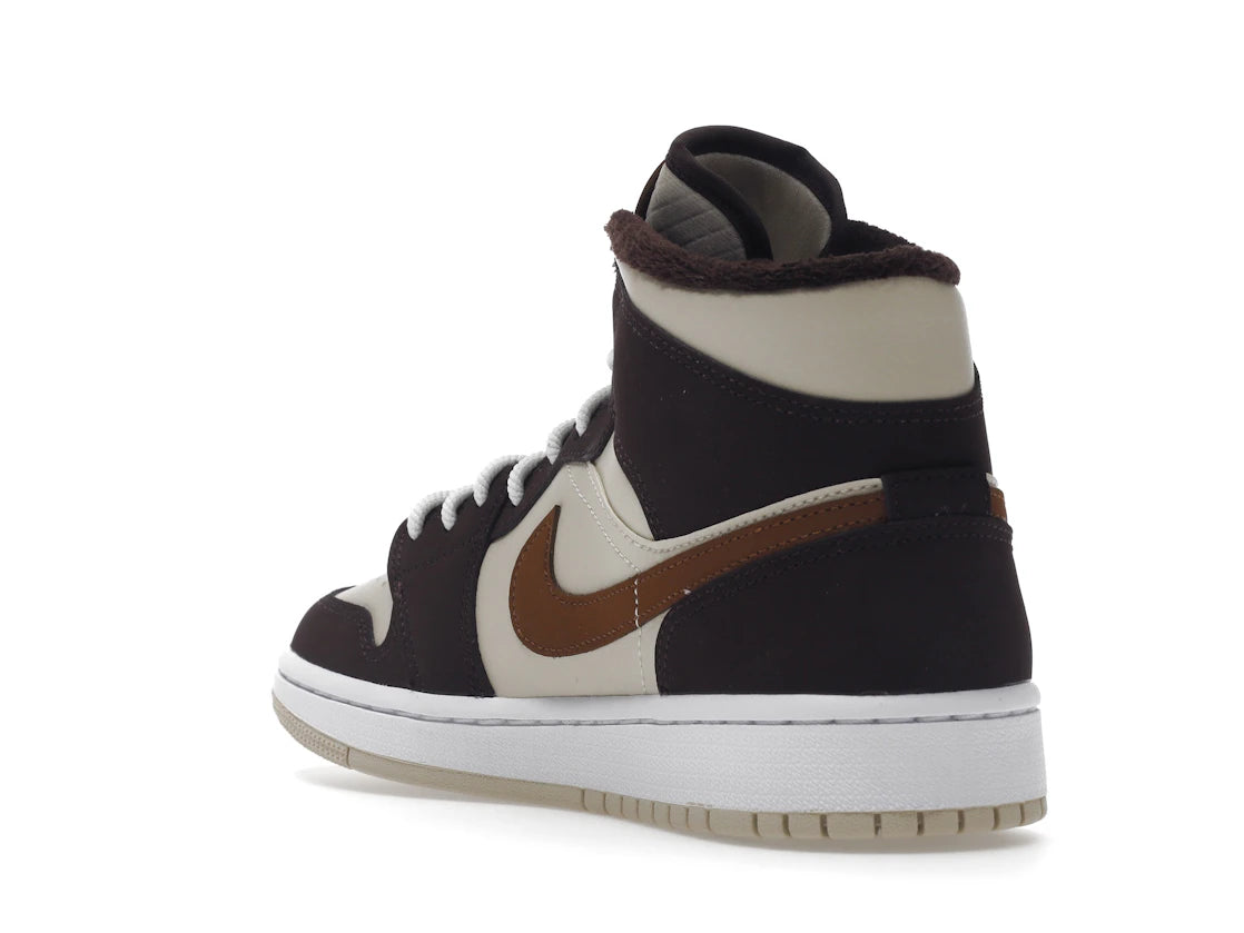 Jordan 1 Mid SE Brown Basalt Oatmeal (Damen) - vue secondaire B