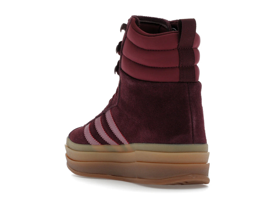 adidas Gazelle High Maroon Wonder Orchid (Women's) - vue secondaire B