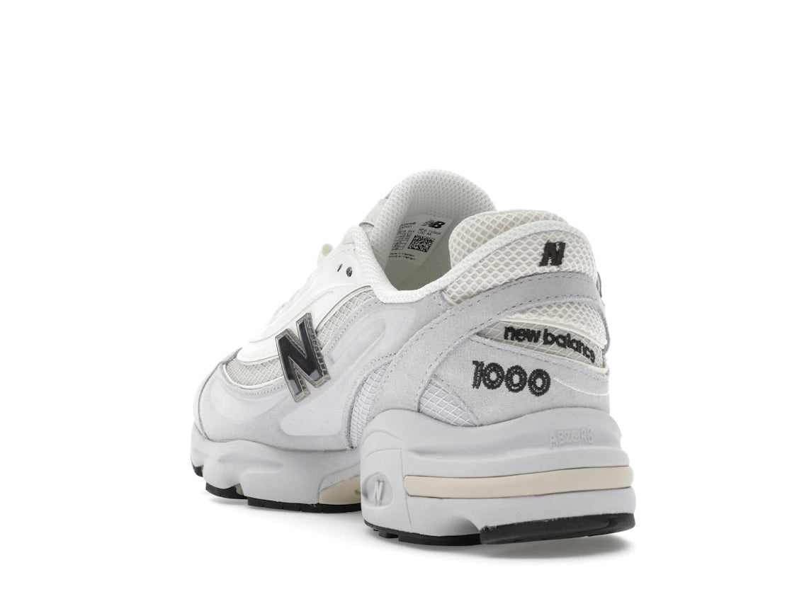 New Balance 1000 Perlgrau Schwarz - vue secondaire B