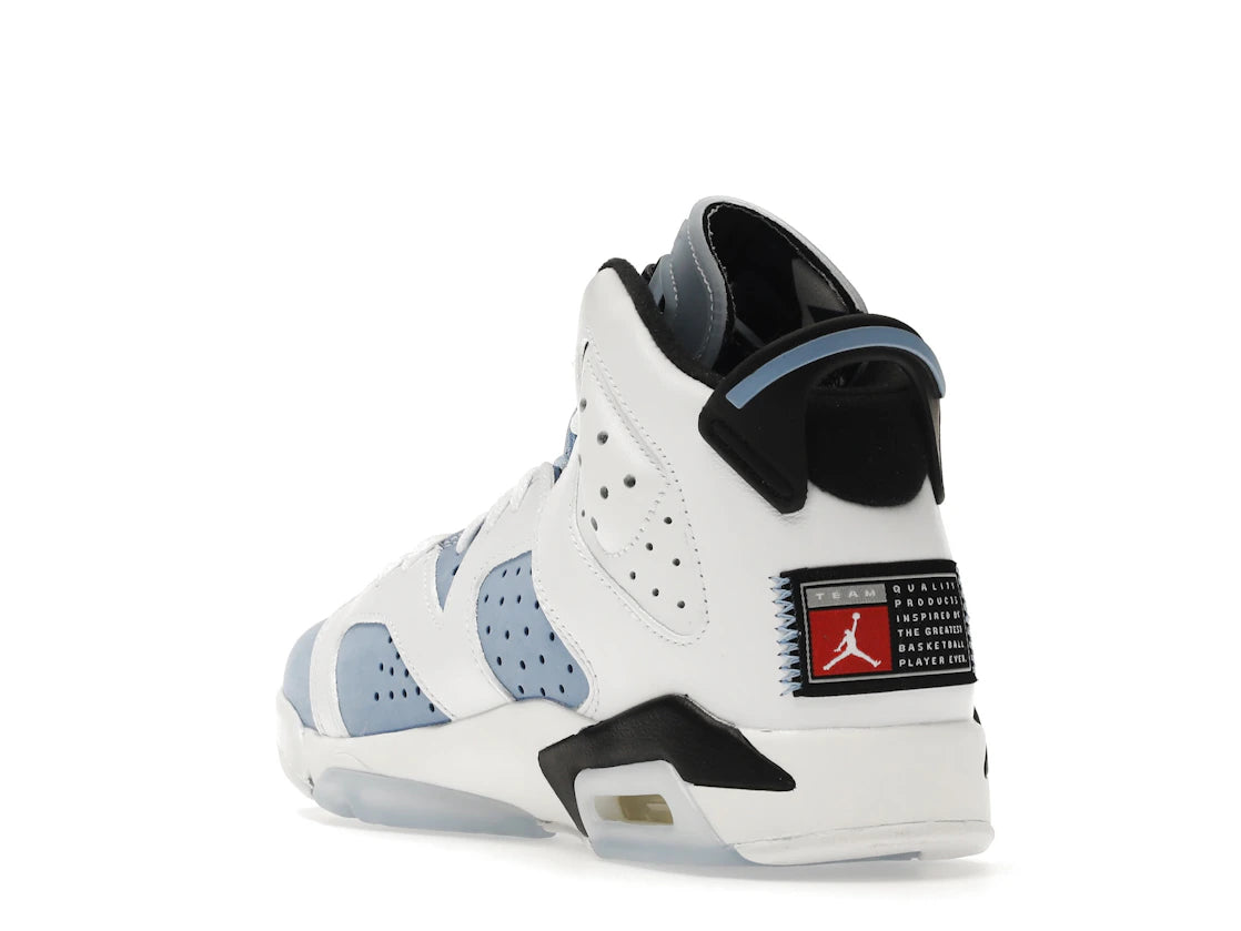Jordan 6 Retro UNC White (GS) - vue secondaire B