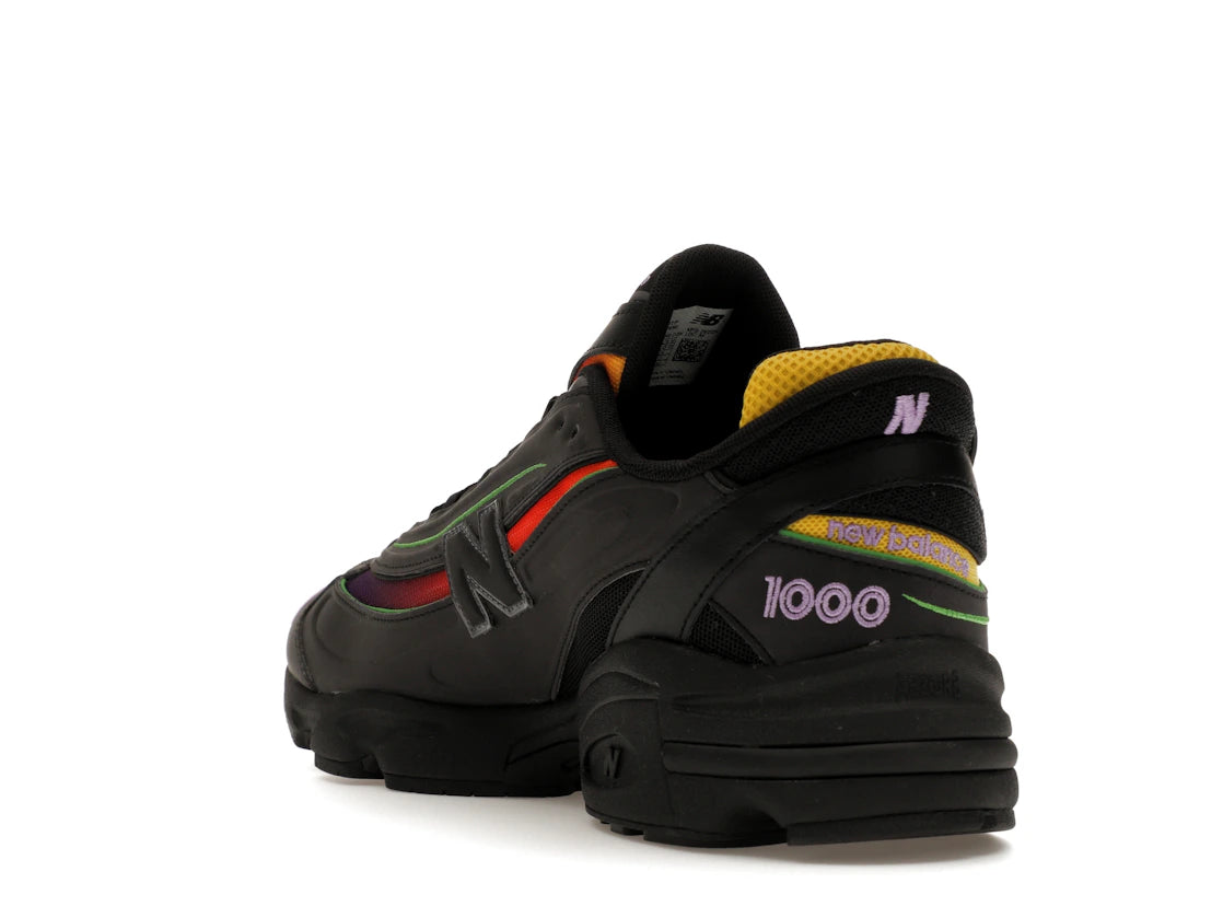 New Balance 1000 Reflective Black Multi-Color - vue secondaire B