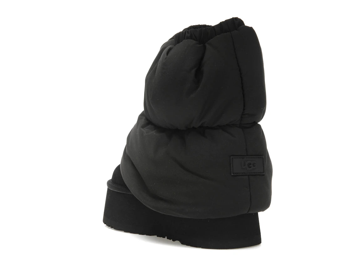 UGG Classic Mini Dipper Puffer Boot Black (Women's) - vue secondaire B