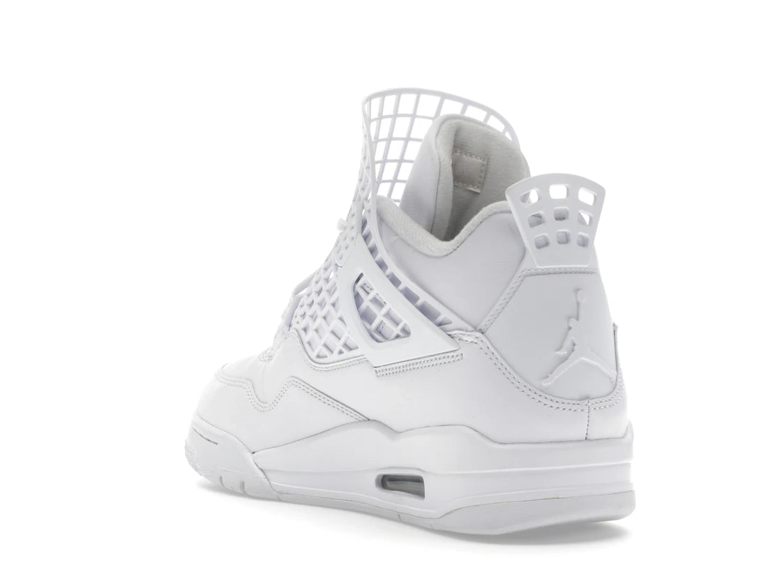 Jordan 4 Retro Net White (Women's) - vue secondaire B