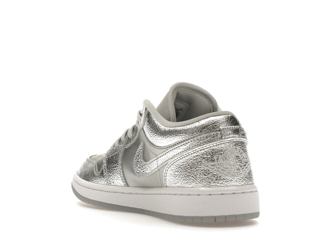 Jordan 1 Low SE Metallic Silver (Damen) - vue secondaire B