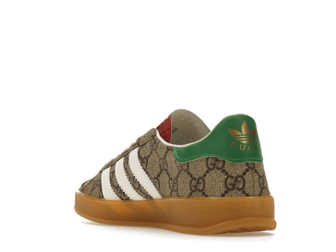 adidas x Gucci Gazelle Beige GG Monogram (Damen) - vue secondaire B