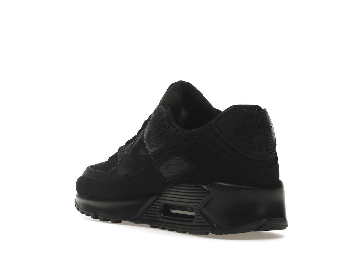 Nike Air Max 90 Recraft Triple Black - vue secondaire B