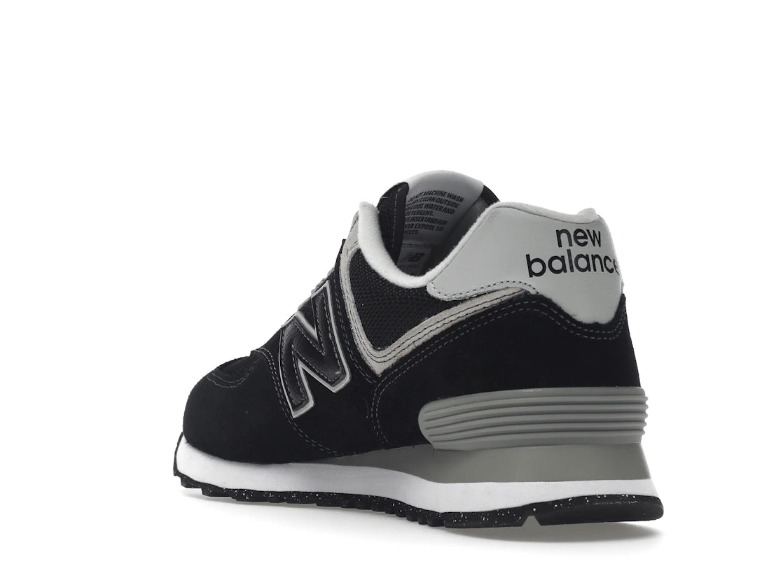 New Balance 574 Black White - vue secondaire B