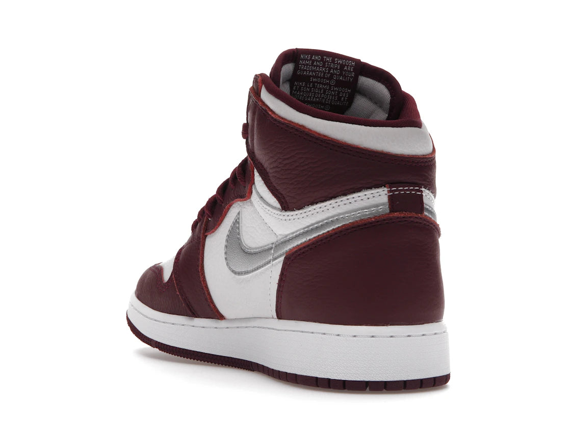 Jordan 1 Retro High OG Bordeaux (GS) - vue secondaire B