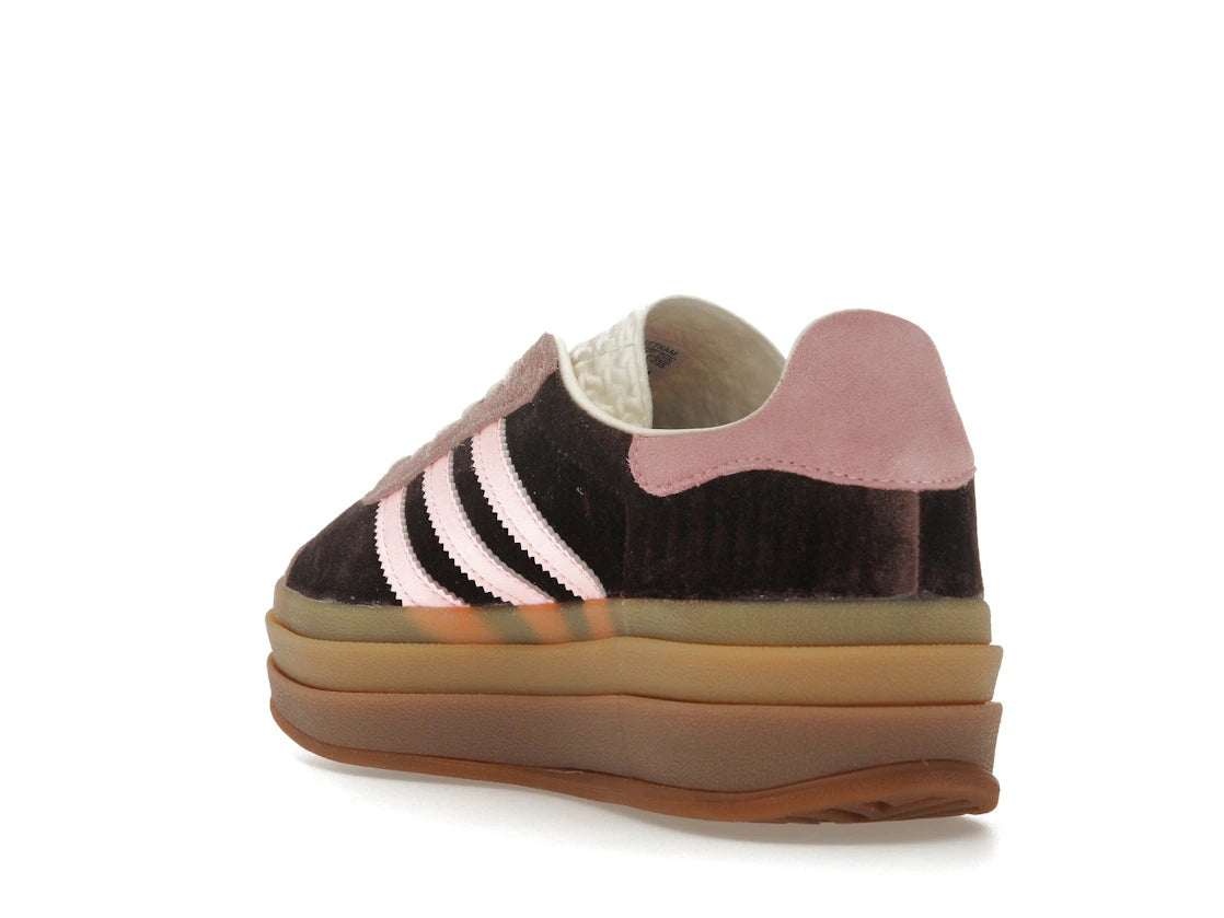 adidas Gazelle Bold Shadow Brown Warm Clay Glow Pink (Women's) - vue secondaire B