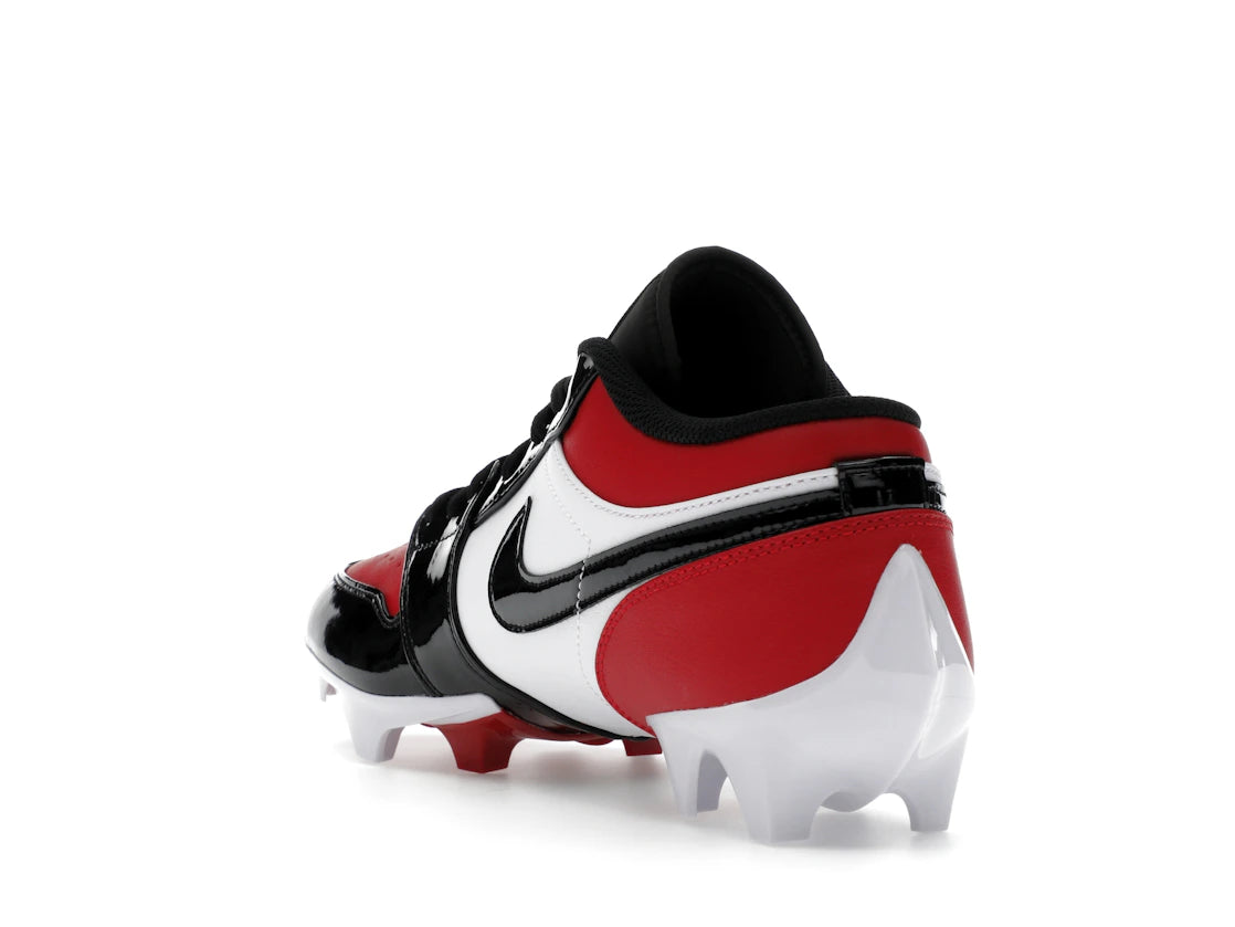 Jordan 1 Low TD Cleat Patent Bred Toe - vue secondaire B