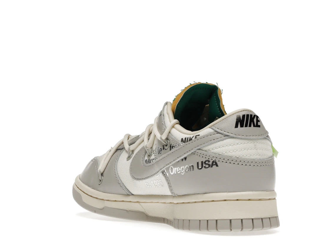 Nike Dunk Low Off-White Lot 25 - vue secondaire B