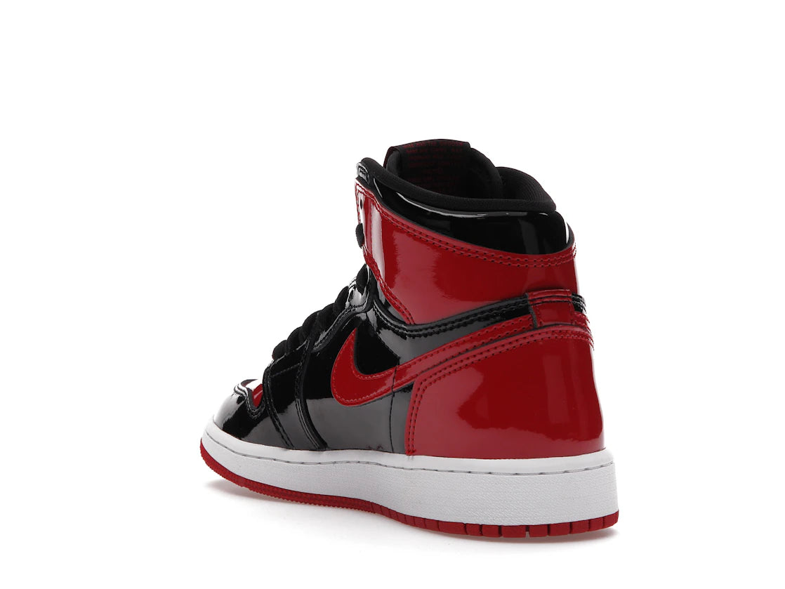 Jordan 1 Retro High OG Patent Bred (GS) - vue secondaire B