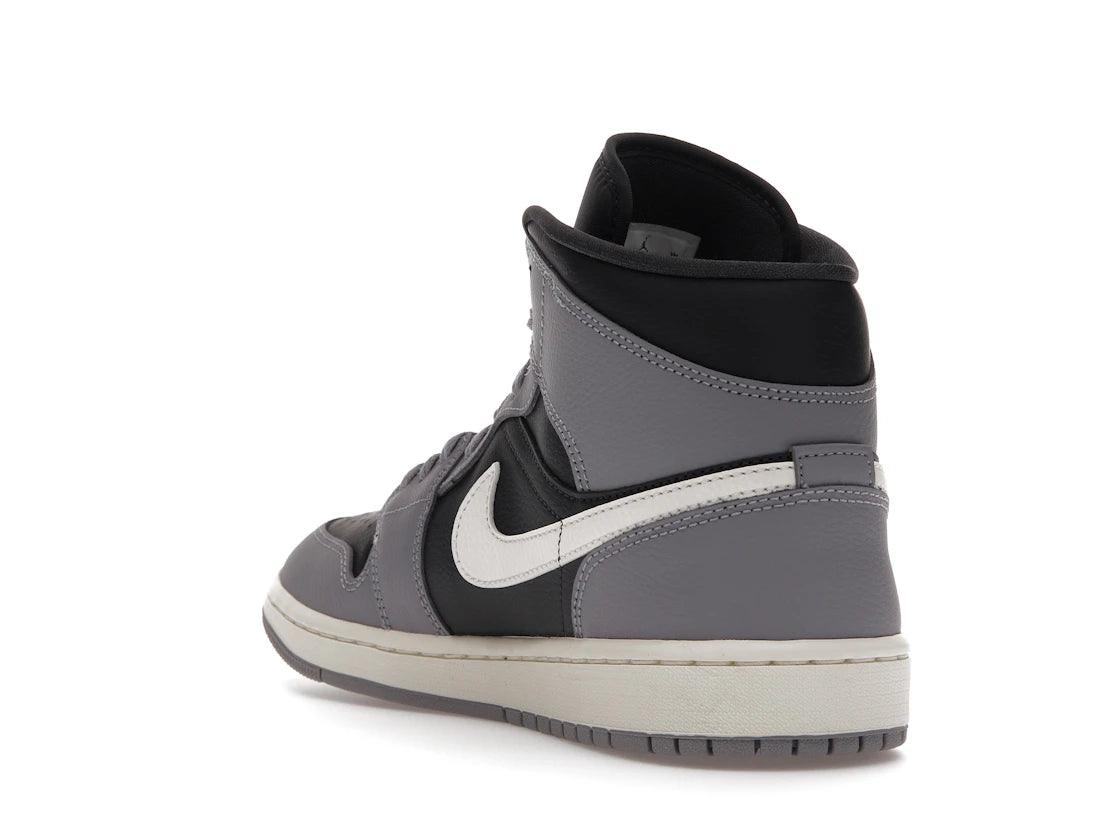 Jordan 1 Mid Cement Grey (Women's) - vue secondaire B