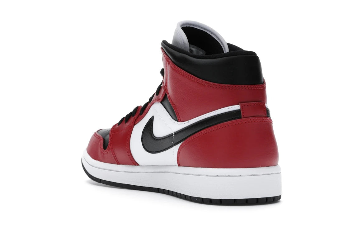 Jordan 1 Mid Chicago Toe - vue secondaire B