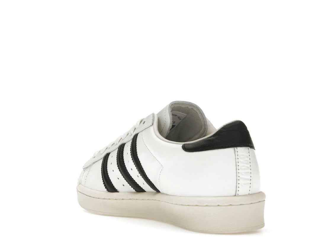adidas Superstar Vintage Weiß Schwarz Hergestellt in Deutschland - vue secondaire B