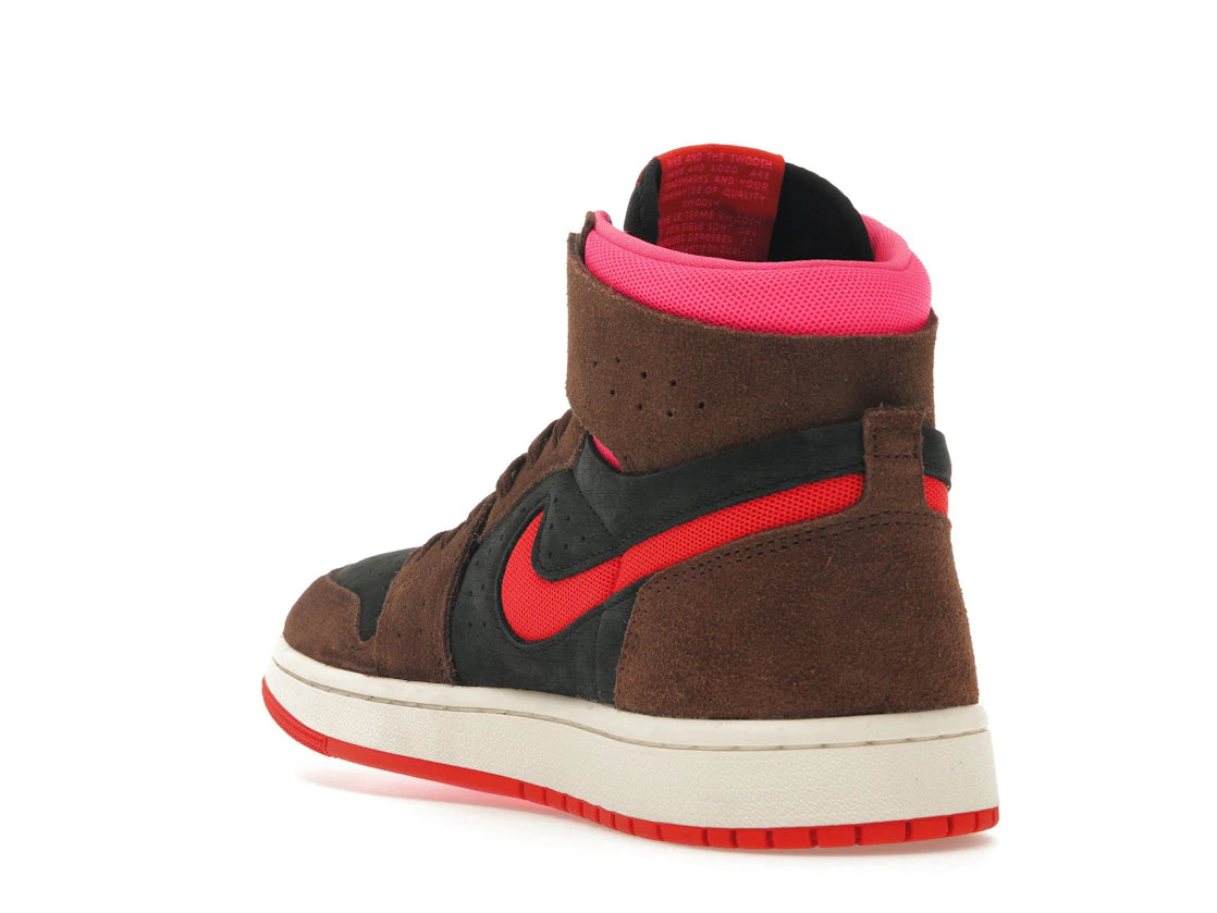 Jordan 1 High Zoom Air CMFT 2 Cacao Wow Picante Red (Women's) - vue secondaire B