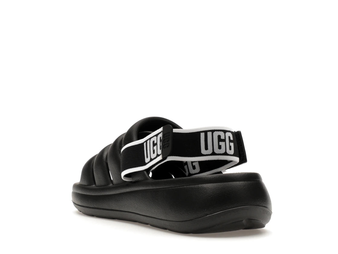 UGG Sport Yeah Slide Schwarz (Damen) - vue secondaire B