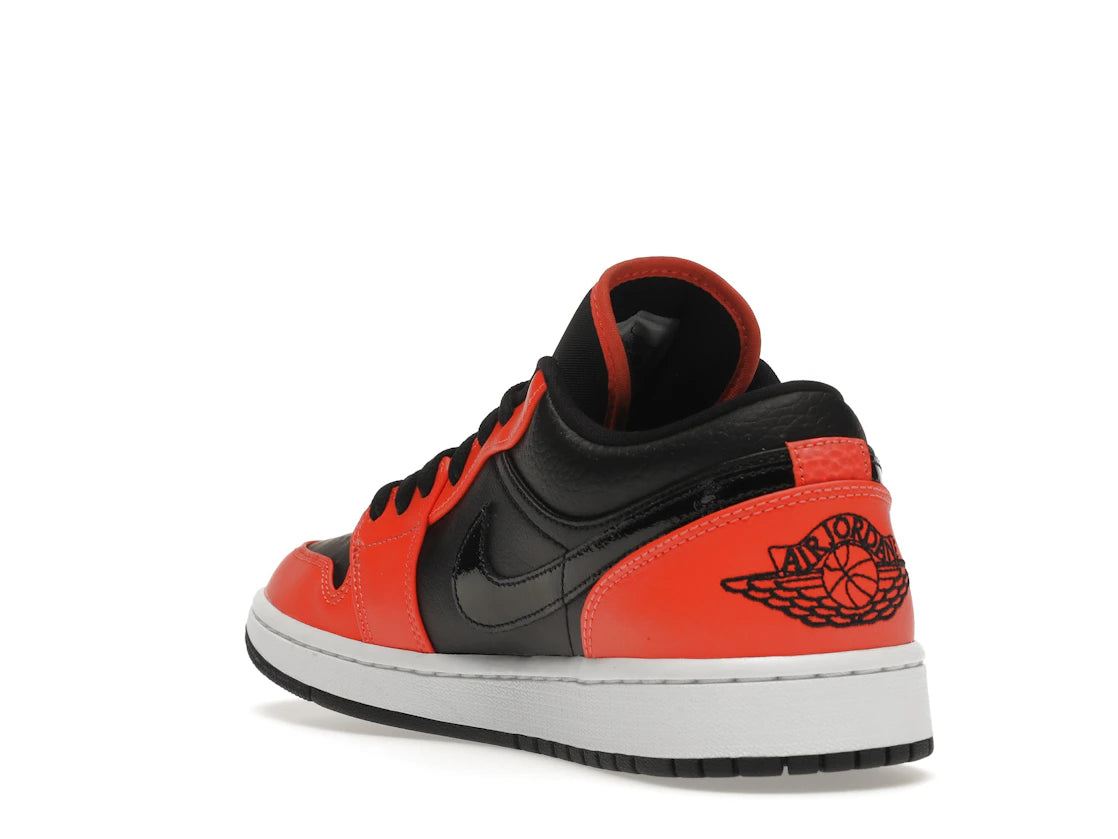 Jordan 1 Low SE Schwarz/Orange - vue secondaire B