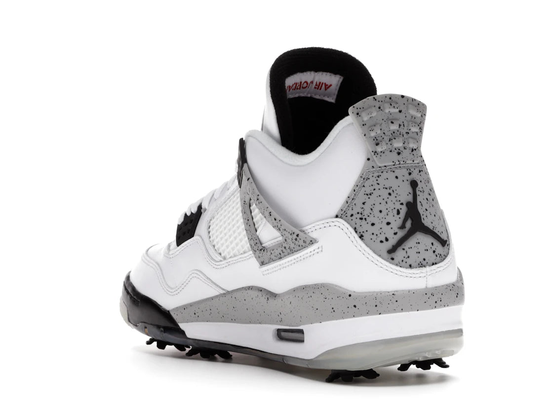 Jordan 4 Retro Golf White Cement - vue secondaire B