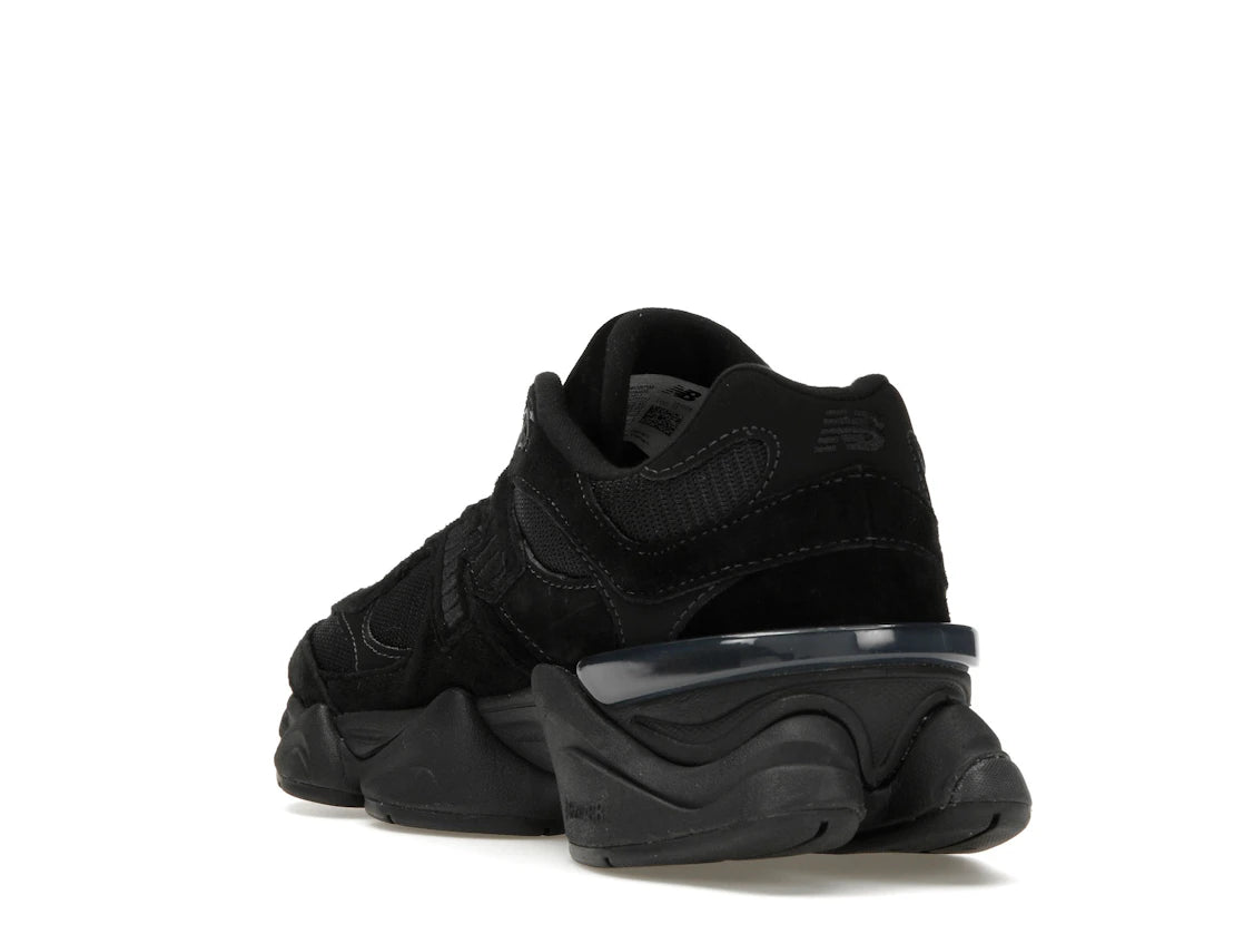 New Balance 9060 Triple Black - vue secondaire B