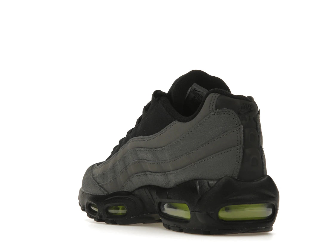 Nike Air Max 95 Grau Schwarz Volt - vue secondaire B