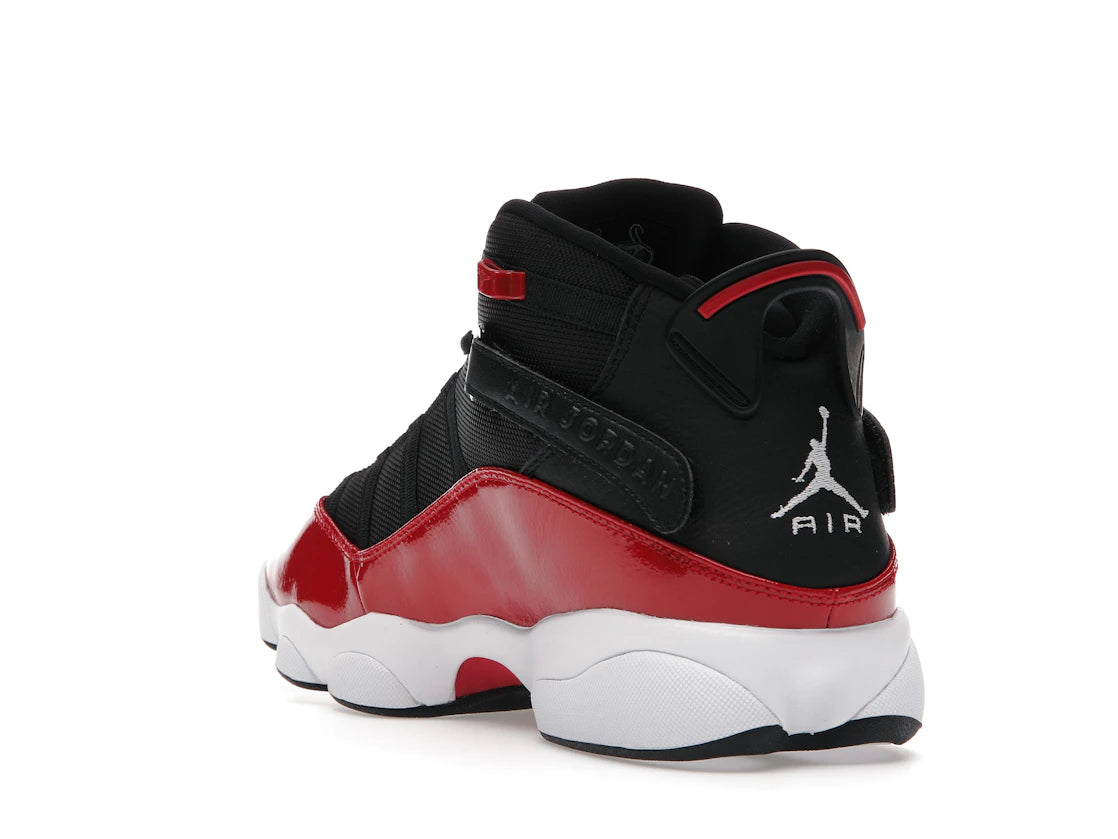 Jordan 6 Rings Black Gym Red White - vue secondaire B